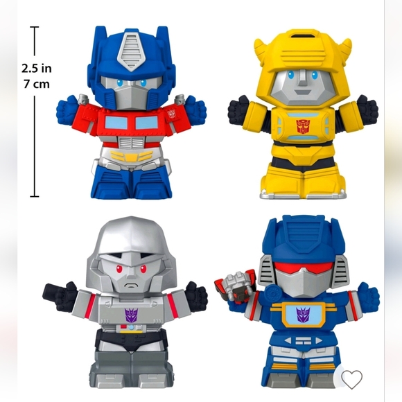 Little People Collector Transformers Optimus Prime Bumblebee Megatron Soundwave - Picture 5 of 6